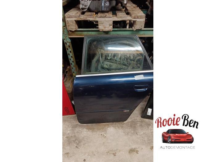 Portier 4Deurs links-achter van een Audi A4 (LZ5A), Gebruikt, -, Deur, -