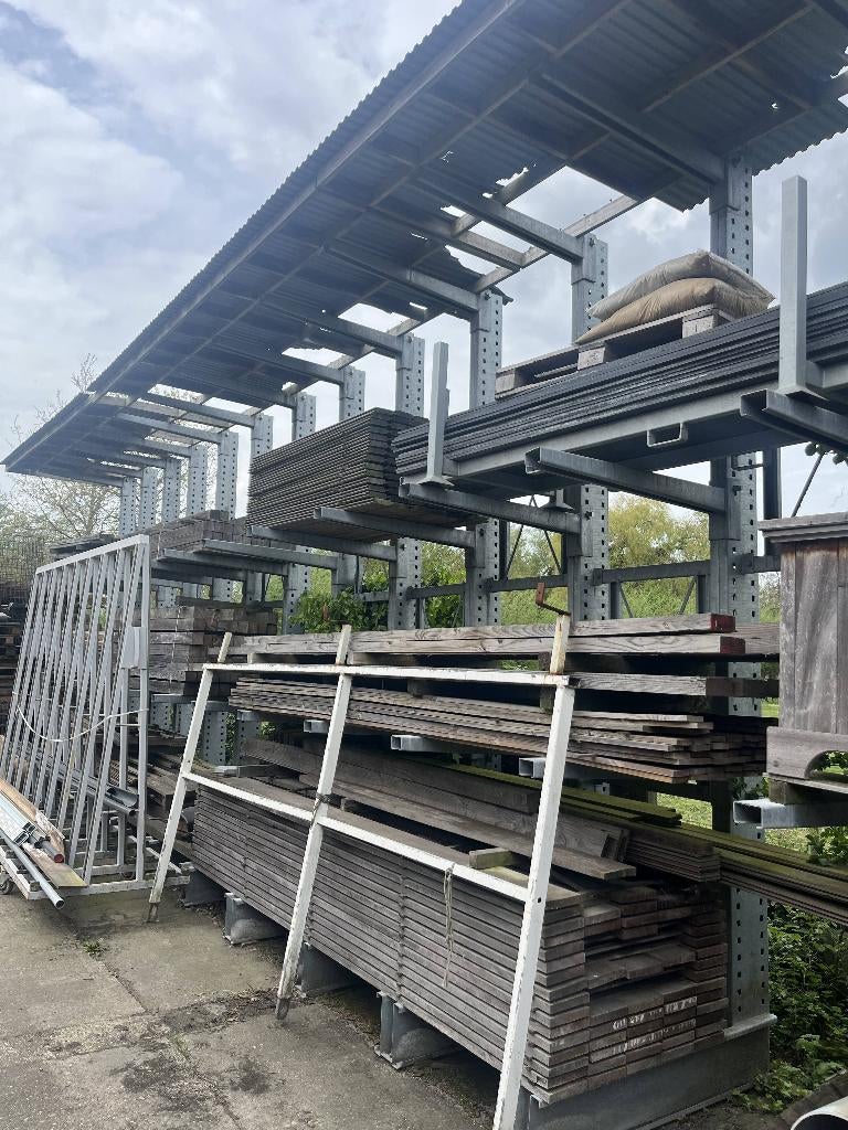 draagarmstelling, Zakelijke goederen, Kantoor en Winkelinrichting | Magazijn, Stelling en Opslag, Ophalen