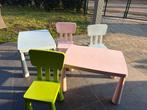 Ikea Mammut kindertafels en stoelen, Enlèvement, Utilisé, Table(s) et Chaise(s)