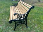 Banc de jardin pieds en fonte, Enlèvement, Comme neuf