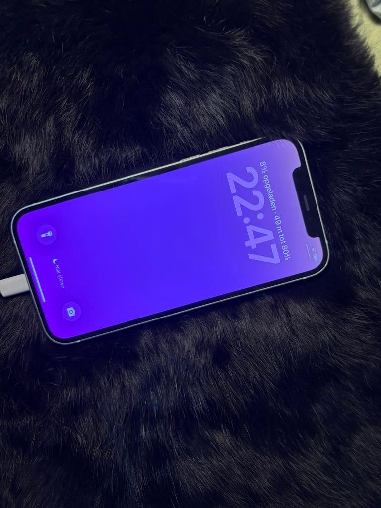 Iphone 12 128 gb, Telecommunicatie, Mobiele telefoons | Hoesjes en Screenprotectors | Apple iPhone, Gebruikt, Apple, Groen, iPhone 12