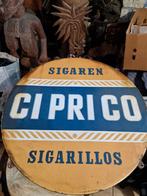 Plaque émaillée Ciprico sigarillos, Verzamelen, Ophalen