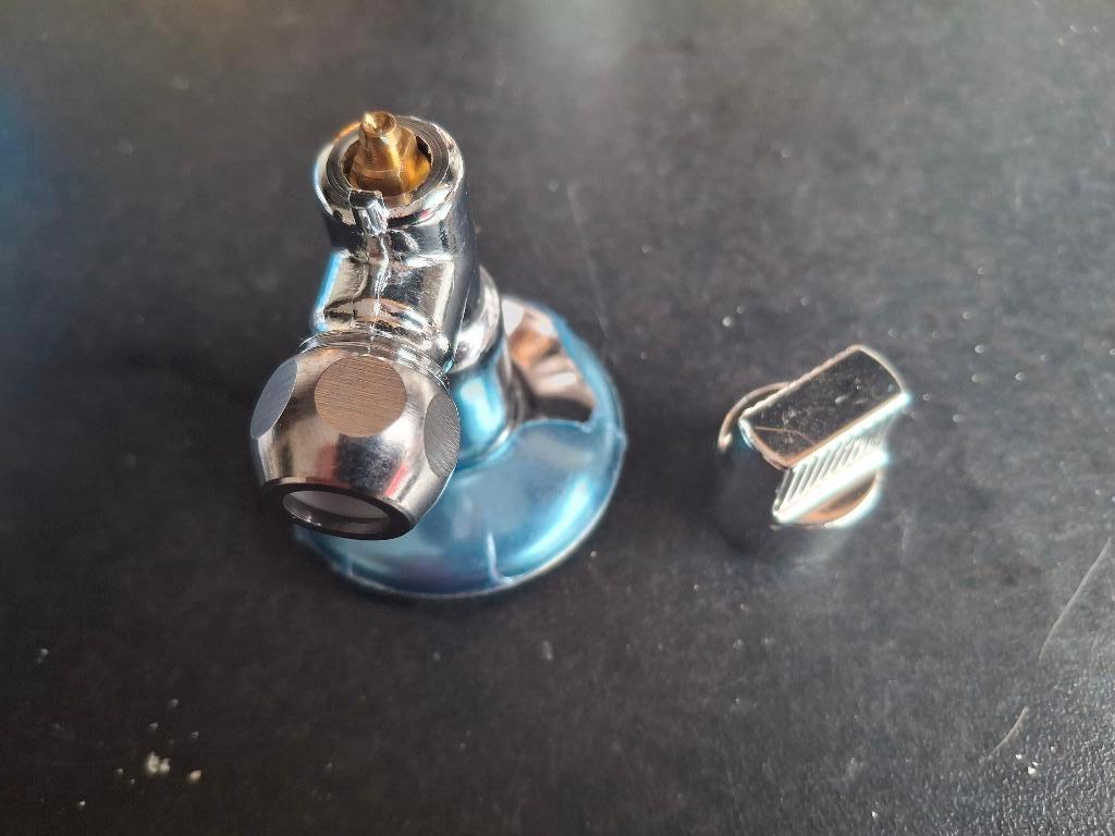 Shell Hoekstopkraan  haaks 1/2 MX 10mm, Ophalen of Verzenden, Zo goed als nieuw, Overige typen