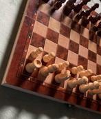 Schaakbord 3 in 1 (schaken, dammen en triktrak), Hobby en Vrije tijd, Gezelschapsspellen | Bordspellen, Ophalen, Zo goed als nieuw