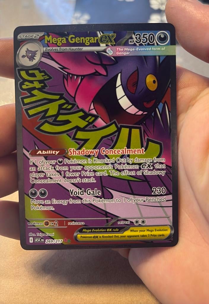Mega Gengar Ex Advanced Heroes, Hobby & Loisirs créatifs, Enlèvement, Comme neuf