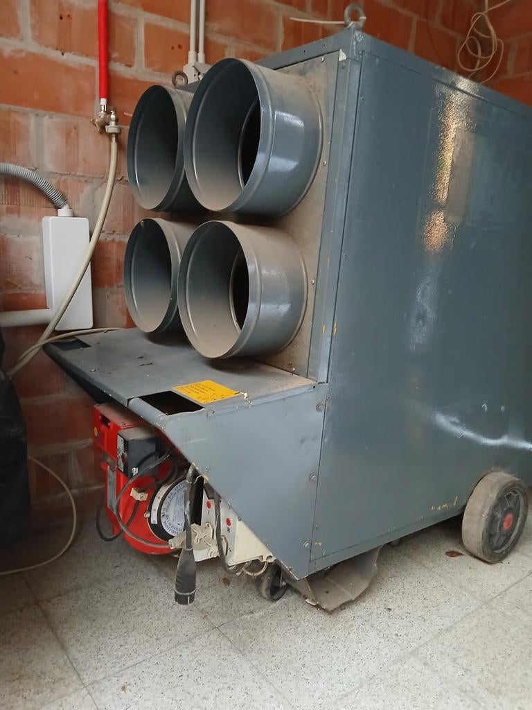 warme luchtblazer grote ruimte, Ophalen