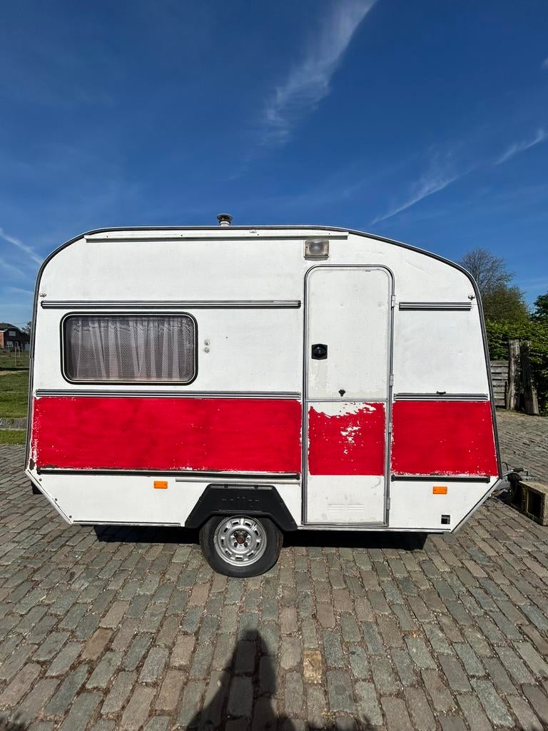 Vintage Roller Caravan 700kg, 2 aparte bedden, Schokbreker, Tot en met 3, Particulier