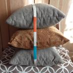 Goed gevulde sierkussens 2€/st, 5€ alledrie GRATIS plaid, Enlèvement ou Envoi, Comme neuf, Carré