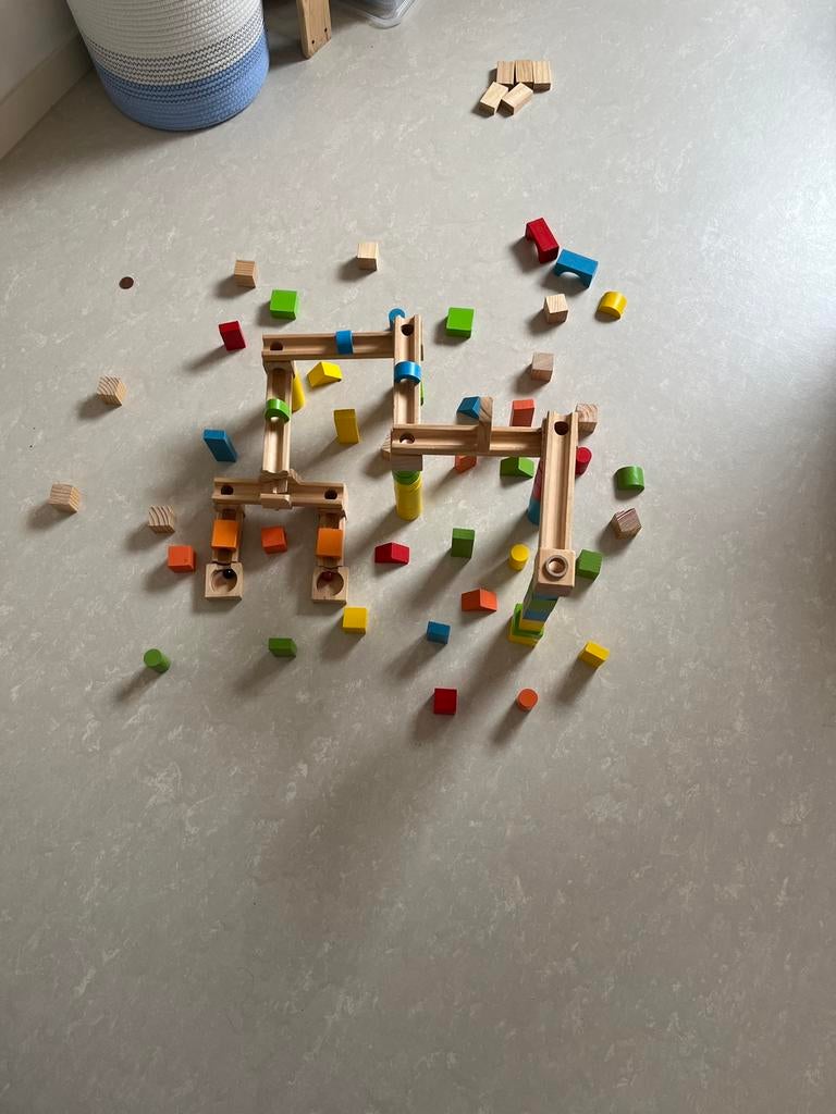 Circuit bois billes, Enlèvement