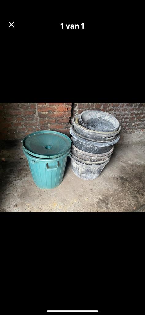 Metserkuipem, Maison & Meubles, Seaux, Enlèvement, Comme neuf