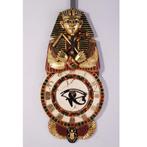 Egyptische Wandklok – Egypte klok Hoogte 102 cm, Huis en Inrichting, Woonaccessoires | Klokken, Ophalen, Nieuw, Overige typen