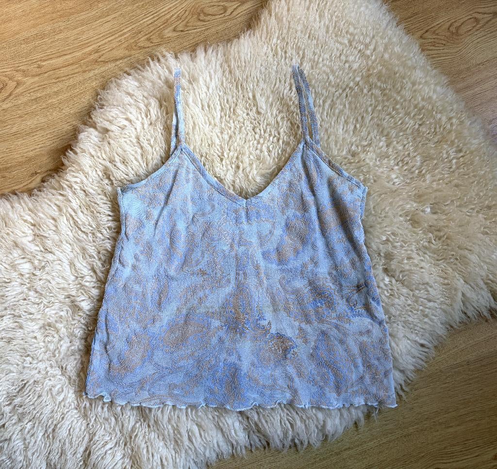 Sinéquanone romantisch topje paisley print, mt S, Vêtements | Femmes, Tops, Sans manches, Sinéquanone, Enlèvement ou Envoi, Taille 36 (S)