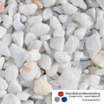 Crystal white split luxe uitstraling contrast tuin tegels, Envoi, Neuf, Blanc, Split