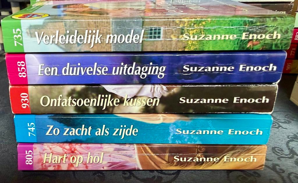 Suzanne Enoch - 5 Candlelight romans, Enlèvement ou Envoi, Comme neuf