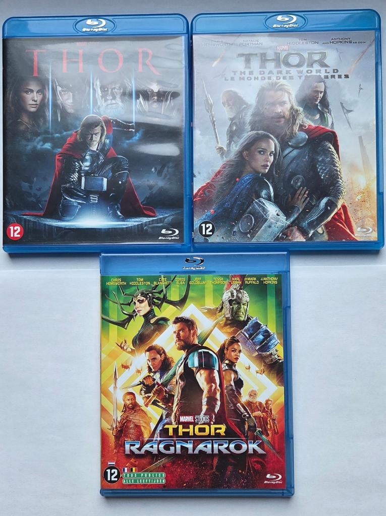 Thor Trilogy Blu-ray, Enlèvement ou Envoi, Comme neuf, Action