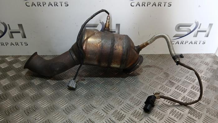 Katalysator van een Mercedes C-Klasse, Auto-onderdelen, Uitlaatsystemen, Mercedes-Benz, Gebruikt, 3 maanden garantie, Ophalen of Verzenden