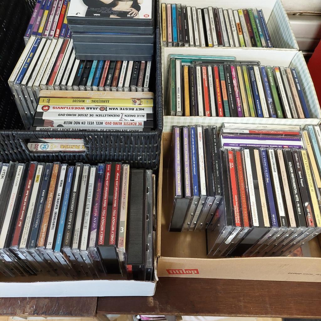 Lot CD's, Enlèvement, Utilisé