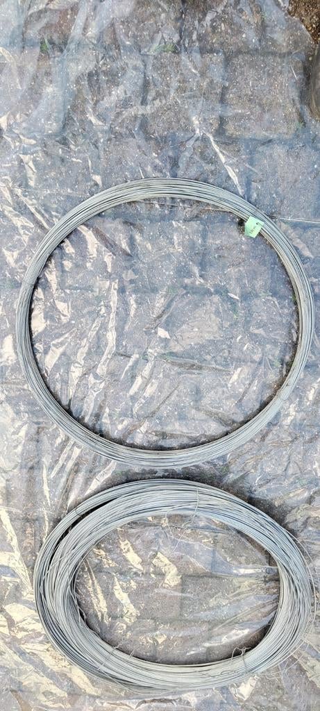 Galvanise draad 2mm-5kg. 20kg van 2,7mm, Enlèvement, Fil