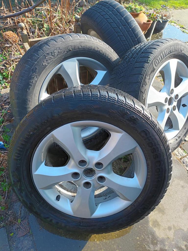 4 x 17 inch velgen, Ophalen, Gebruikt, Velg(en), 17 inch