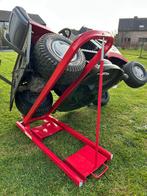 Cric hydraulique lève tracteur tondeuse, Ophalen, Zo goed als nieuw