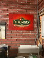 Bierbord De Koninck 40x60(blik), Verzamelen, Ophalen, Gebruikt, Reclamebord