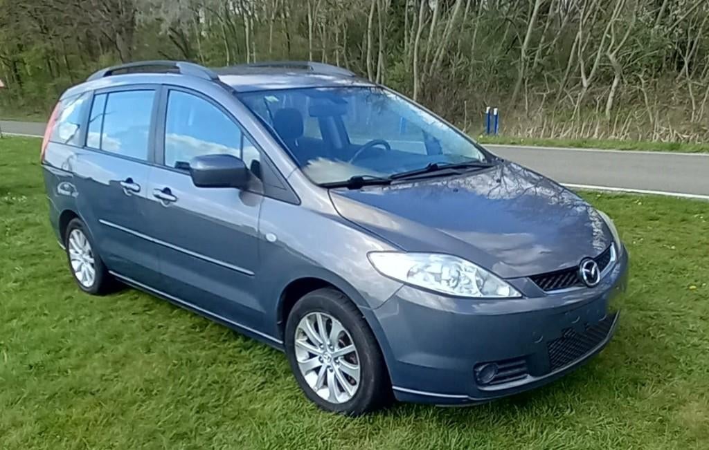 Mazda 5, Auto's, Mazda, Voorwielaandrijving, Zwart, 4 cilinders, 7 zetels