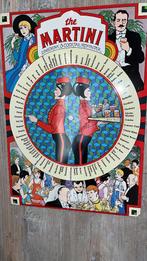 Martini bord cocktail 1970, Verzamelen, Ophalen of Verzenden, Gebruikt, Reclamebord