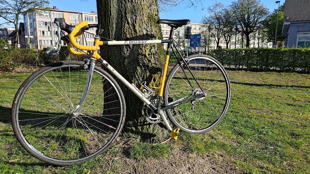 Retro koersfiets F. Moser Corsa, Autres marques, 10 à 15 vitesses, 49 à 53 cm, Acier
