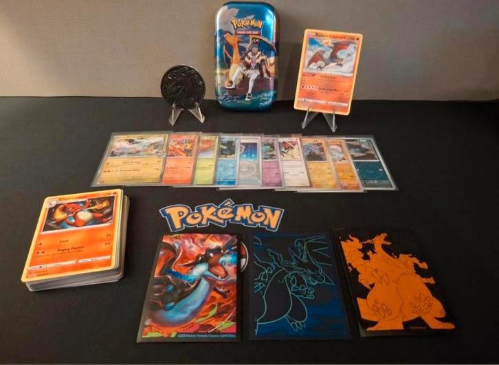 Pokémon set rond charizard!, Hobby en Vrije tijd, Verzamelkaartspellen | Overige, Ophalen of Verzenden