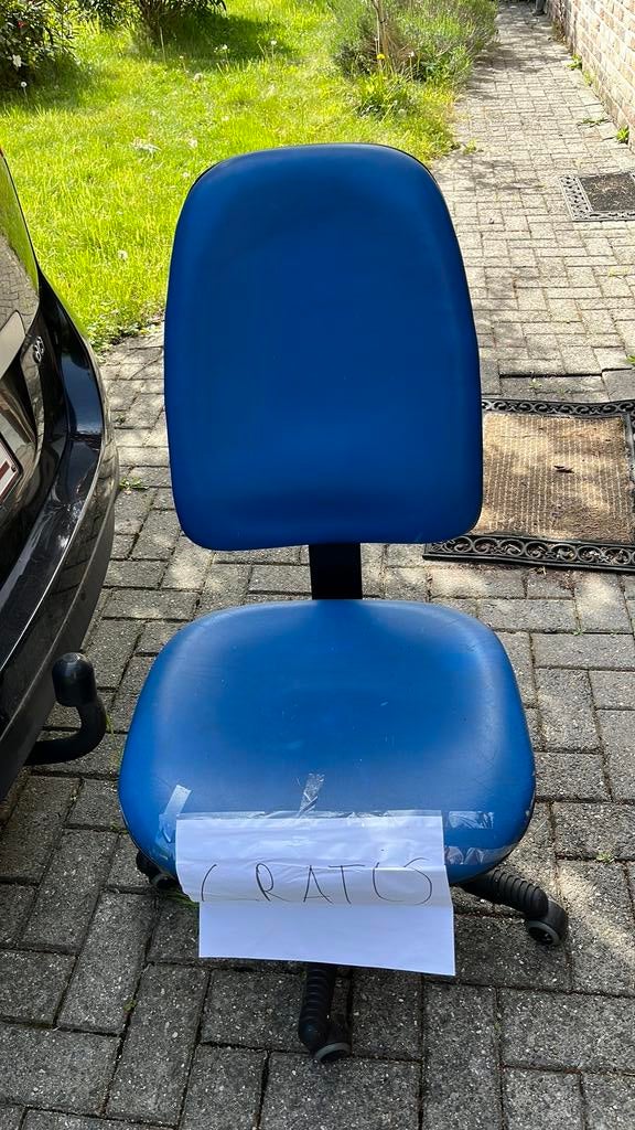 Bureaustoel gratis, Watersport en Boten, Ophalen of Verzenden, Zo goed als nieuw