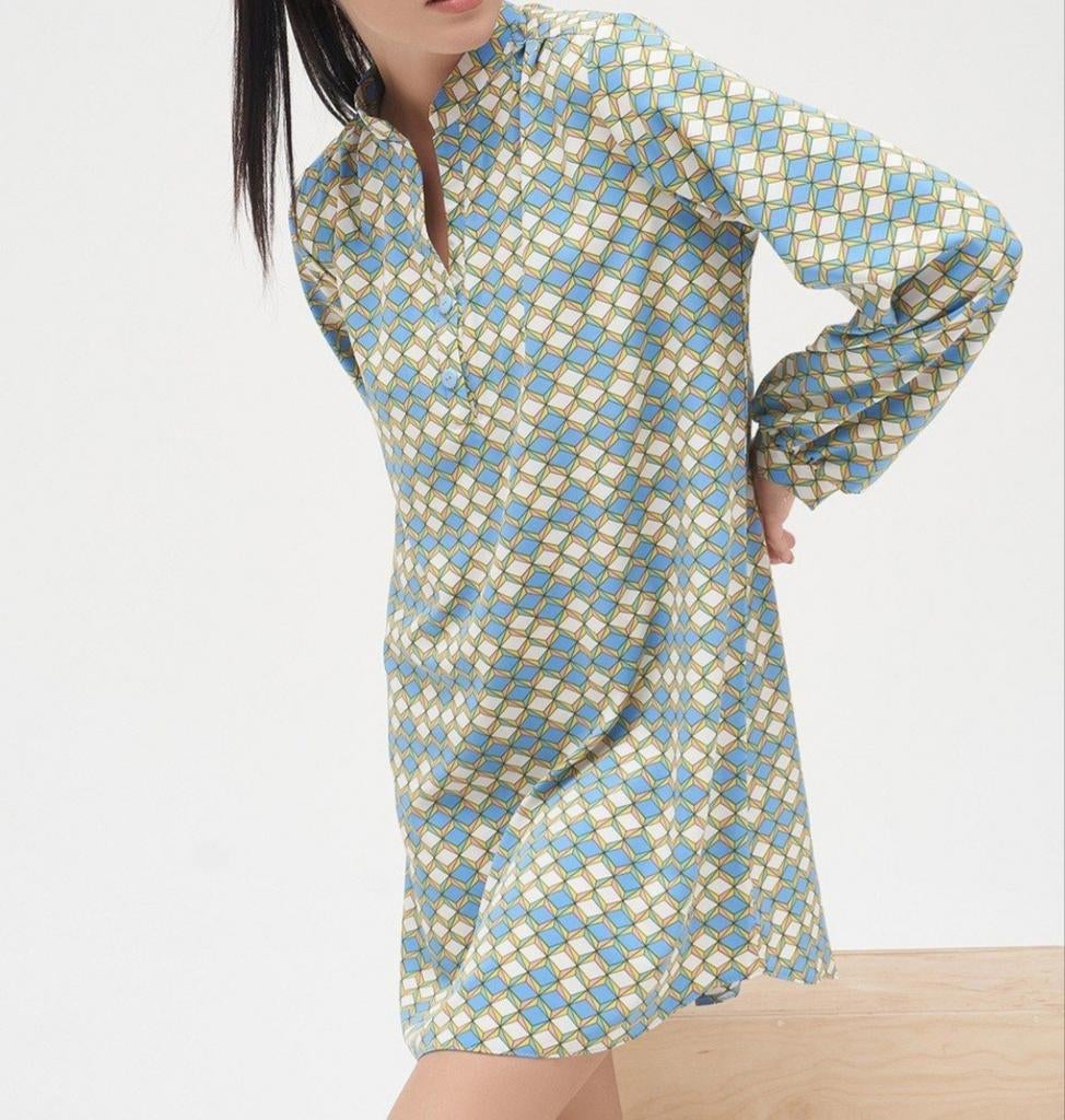 Robe et chemisier élégants avec imprimé - taille 3XL, Neuf, Taille 46/48 (XL) ou plus grande, Enlèvement ou Envoi, Autres couleurs