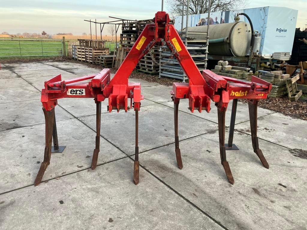 Evers Holsteiner voorzet woeler 6 tands met hef, Ophalen
