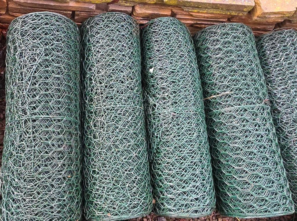 Kippengaas zeshoekgaas tuingaas groen pvc H 50cm lengte 25m, Tuin en Terras, Gaas en Draad, Ophalen, Nieuw, 20 meter of meer, Gaas