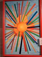 Modern schilderij, diverse kleuren ,eigen werk, Ophalen