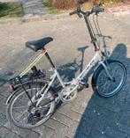 Vouwfiets met 6 versnellingen + Bagagedrager, Fietsen en Brommers, Ophalen, Zo goed als nieuw, Versnellingen