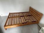 Tweepersoonsbed met boxspring en matras, Huis en Inrichting, Ophalen, Zo goed als nieuw, Bedbodem