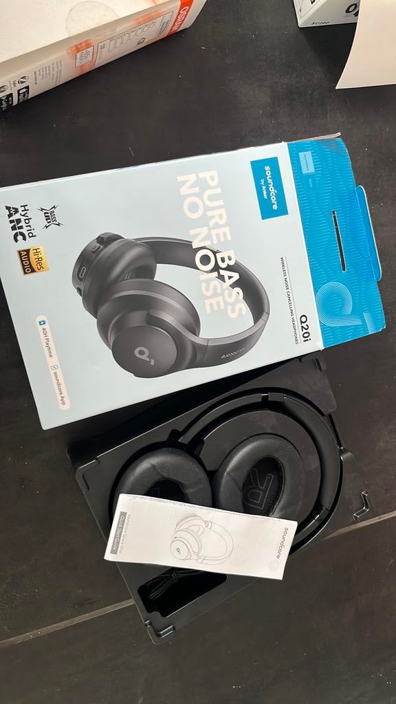 Anker soundcore Q20i, Computers en Software, Headsets, Nieuw, Over-ear, Bedraad, Ophalen