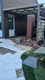 Décombres, Jardin & Terrasse, Gravier, Rochers & Caillasse, Rouge, Enlèvement, Utilisé, Autres types