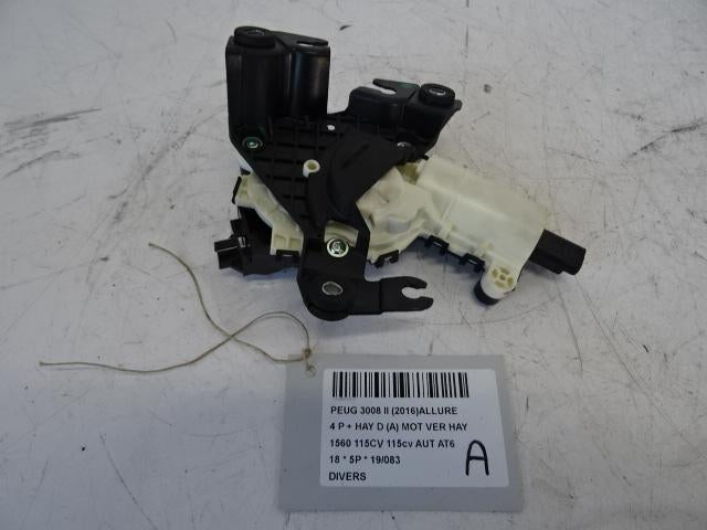 DIVERS DIVERS Peugeot 3008 II (M4 / MC / MJ / MR), Utilisé, Peugeot