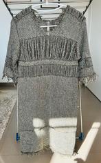 Isabel Marant Metallic Jurk - Kaki/Goud/Zilver- maat 40, Ophalen, Maat 38/40 (M), Groen