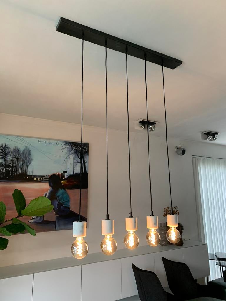 Hanglamp, Huis en Inrichting, Ophalen of Verzenden, Zo goed als nieuw, Overige materialen, Modern/design