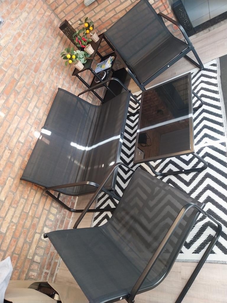 Ensemble de 4 meubles de jardin nouveaux, Enlèvement