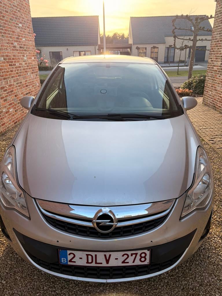 Opel Corsa, Auto's, Euro 5, Zwart, USB, Leder en Stof