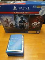 PS 4 met 6 spellekes, Games en Spelcomputers, Ophalen, Zo goed als nieuw, Met 1 controller, Met games