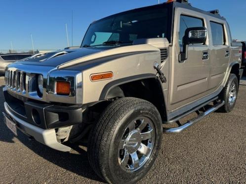 HUMMER H2 6.2 L  LICHTE VRACHT 5 PLAATSEN, Auto's, Hummer, Bedrijf, Te koop, H2, 4x4, ABS, Achteruitrijcamera, Airbags, Airconditioning