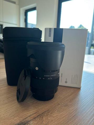 Sigma 18-35mm f1.8 ef-s beschikbaar voor biedingen