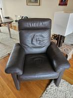 Lederen salon Durlet, Ophalen, Gebruikt, Rechte bank, Leer