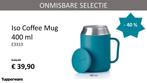 tupperware Iso coffee mug, Bleu, Enlèvement ou Envoi, Neuf