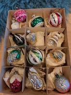 Doosje oude kerstballen glas, Diversen, Kerst, Ophalen of Verzenden