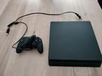 Ps4 slim en bon état (no wifi)  avec 1 manette filaire., Met 1 controller, Gebruikt, Ophalen of Verzenden, Slim